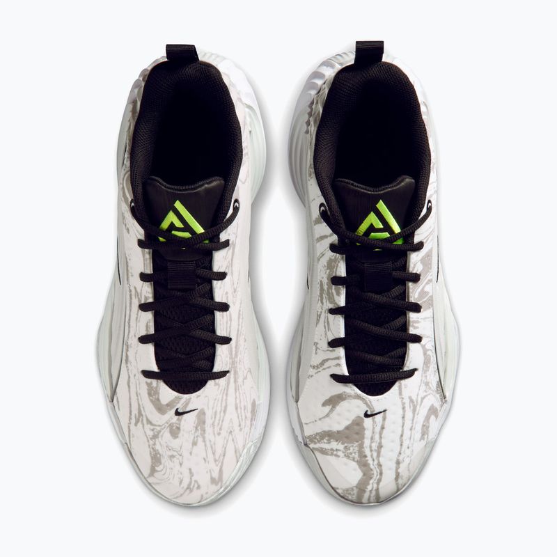 Încălțăminte de baschet pentru bărbați Nike Giannis Immortality 5 white/off white/metallic silver 4
