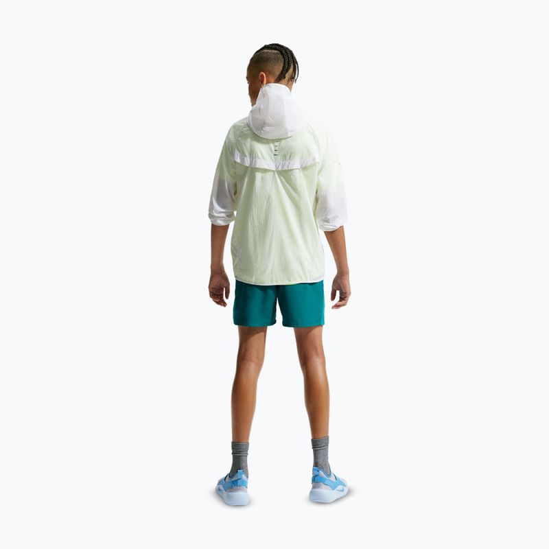 Pantaloni scurți pentru copii Nike Miler bright spruce/energy 3