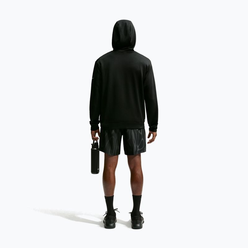 Bluză de antrenament pentru bărbați Nike Dri-FIT UV Pullover Hoodie black/white 2