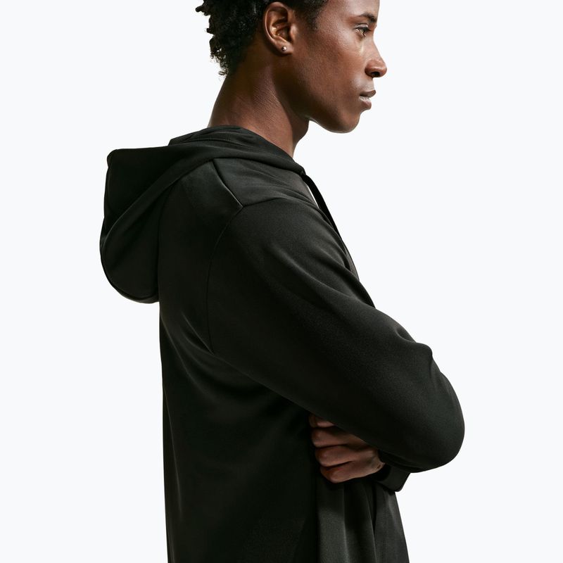 Bluză de antrenament pentru bărbați Nike Dri-FIT UV Pullover Hoodie black/white 4