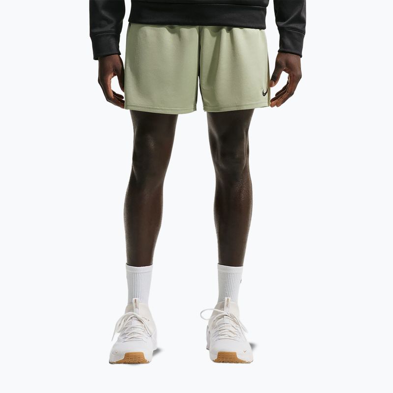 Pantaloni scurți de antrenament pentru bărbați Nike Flex dusty olive/black