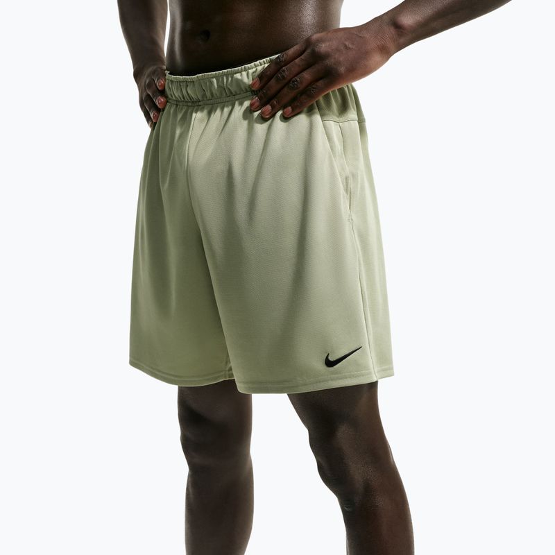 Pantaloni scurți de antrenament pentru bărbați Nike Flex dusty olive/black 3