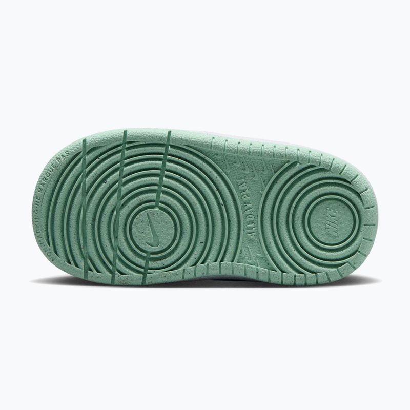 Încălțăminte pentru copii Nike Court Borough Low white/football grey/arctic green 3