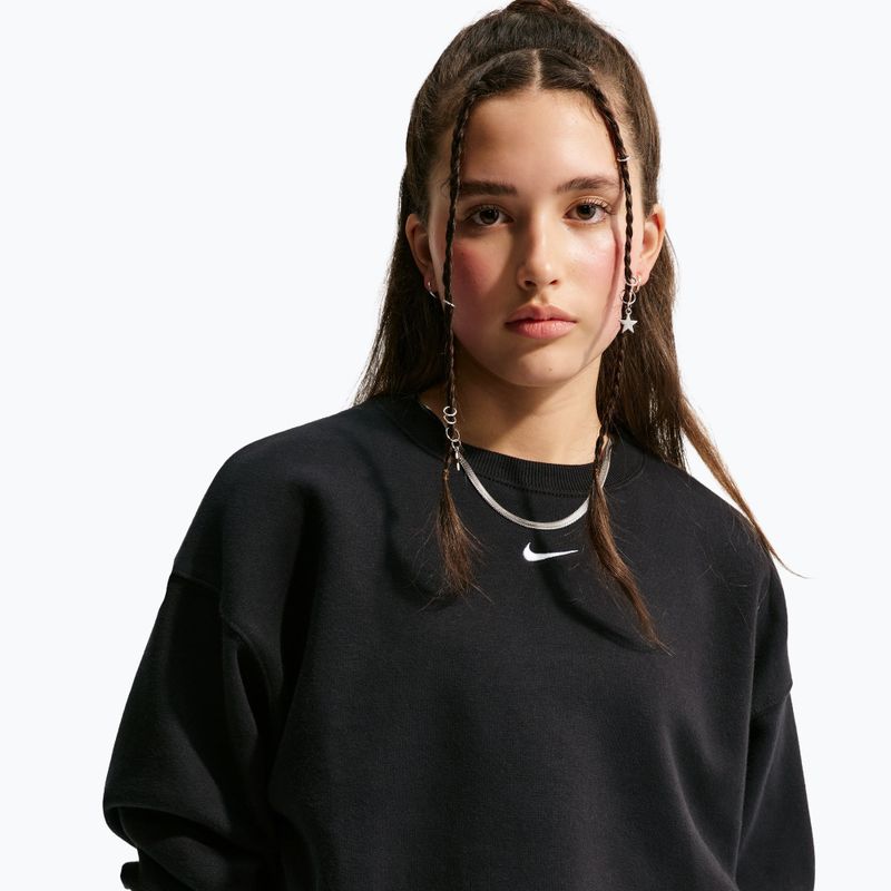 Bluză pentru copii Nike Sportswear Studio black/white 5