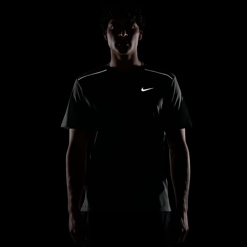 Tricou de alergare pentru bărbați Nike Miler Dri-Fit UV camo green 4