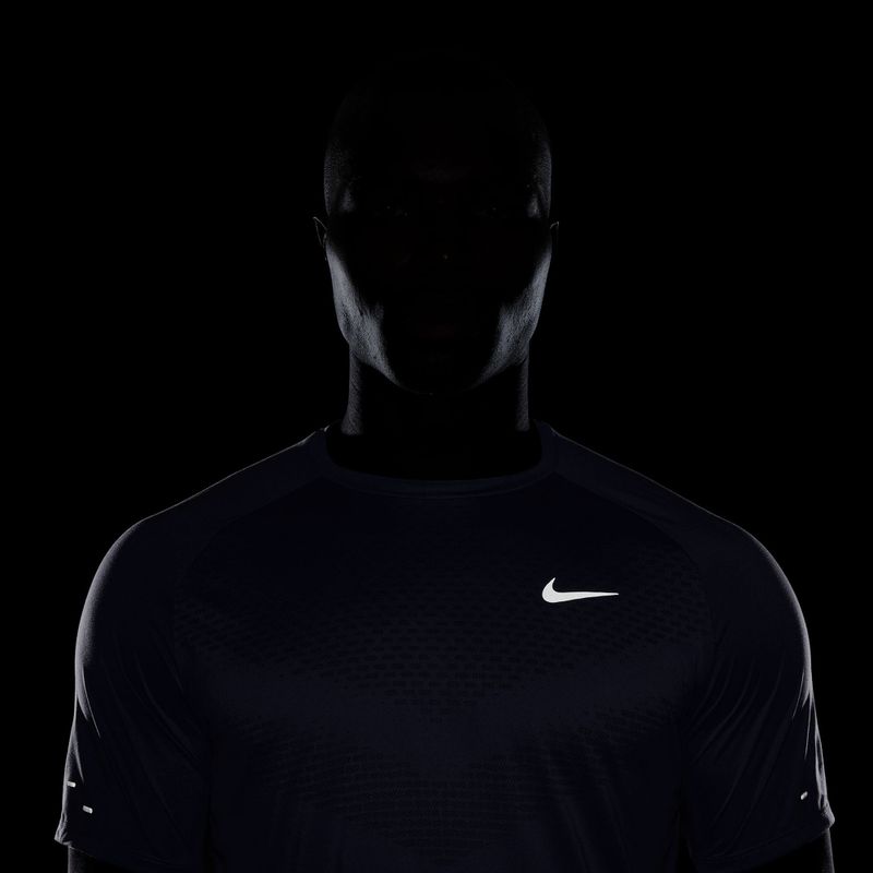 Tricou de alergare pentru bărbați Nike Stride diffused blue 4