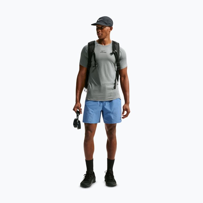 Pantaloni scurți de antrenament pentru bărbați Nike Pro Training indigo storm/indigo storm/black 2