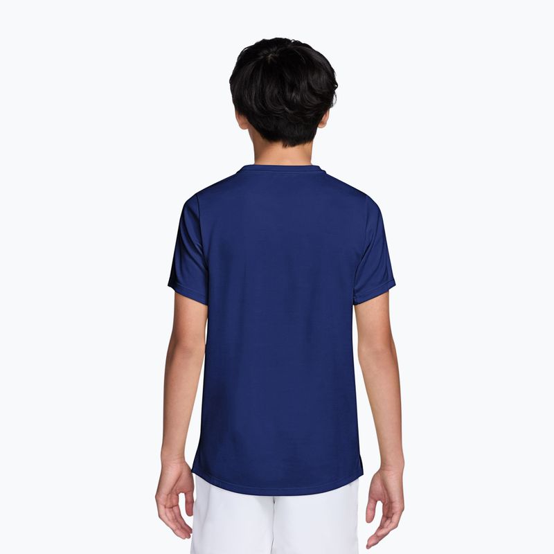 Tricou pentru copii Nike Miler deep royal/game royal 2