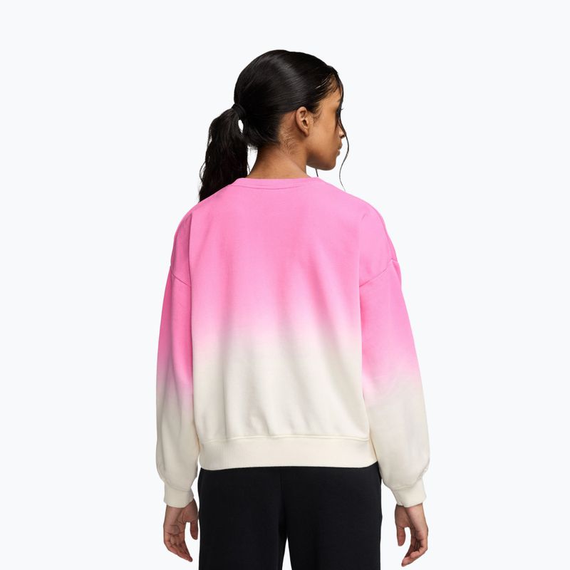 Bluză pentru copii Nike Sportswear Studio sail/playful pink/white 2