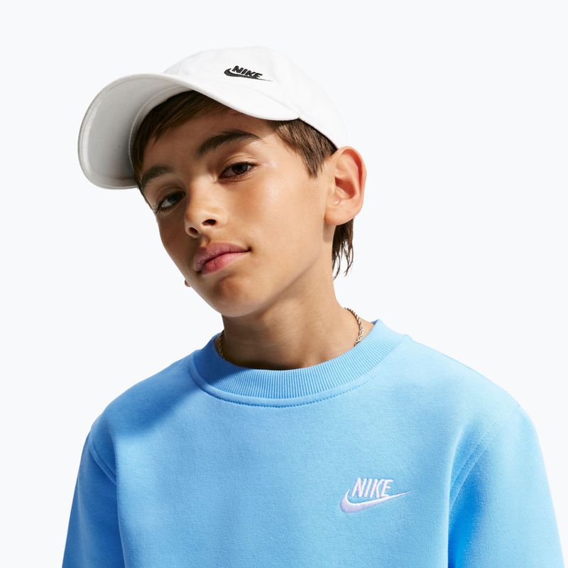 Bluză pentru copii Nike Sportswear Club Fleece football blue/white 6