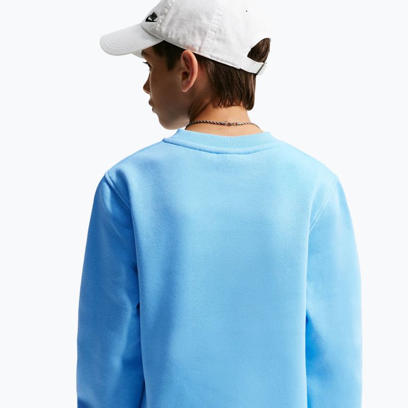 Bluză pentru copii Nike Sportswear Club Fleece football blue/white 7