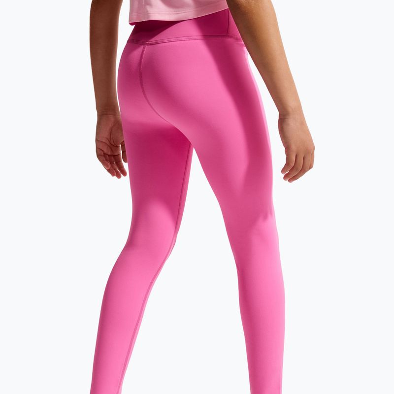 Colanți pentru copii Nike One playful pink/white 6