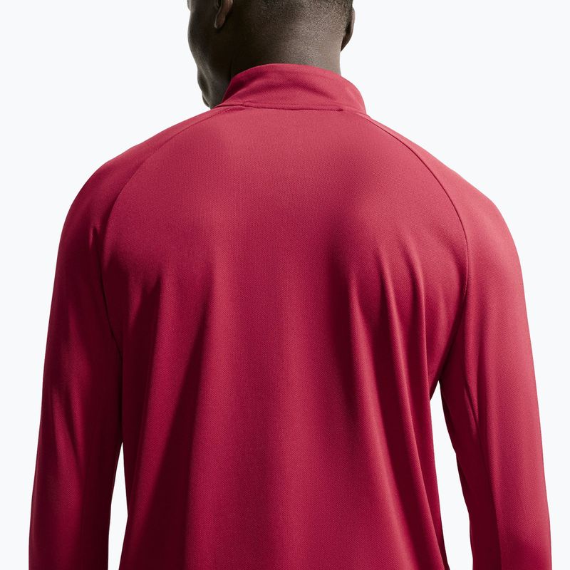 Bluză de alergare pentru bărbați Nike Miler Dri-Fit UV 1/2 Zip tough red 6