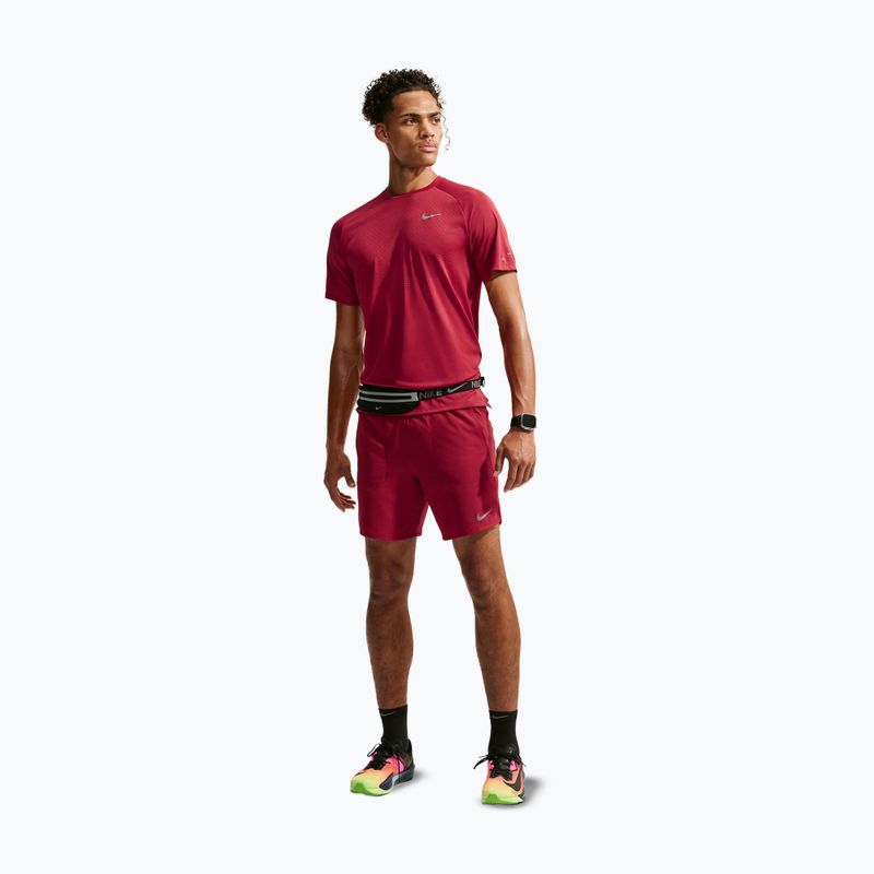 Pantaloni scurți de alergare pentru bărbați Nike Stride Dri-Fit Brief-Lined 7" tough red 2