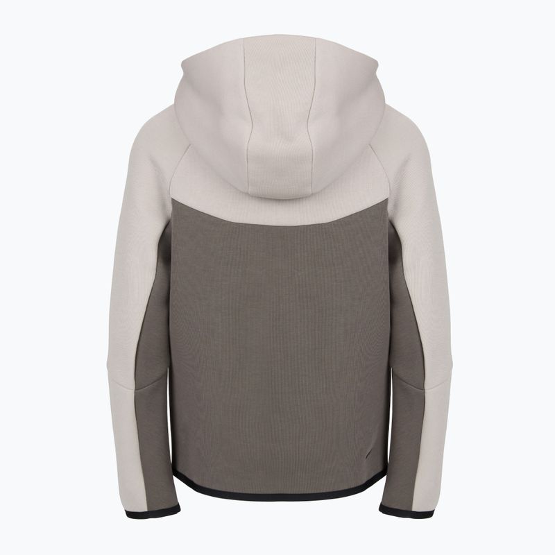 Bluză pentru copii Nike Sportswear Tech Fleece moon particle/cave stone/black/black 2