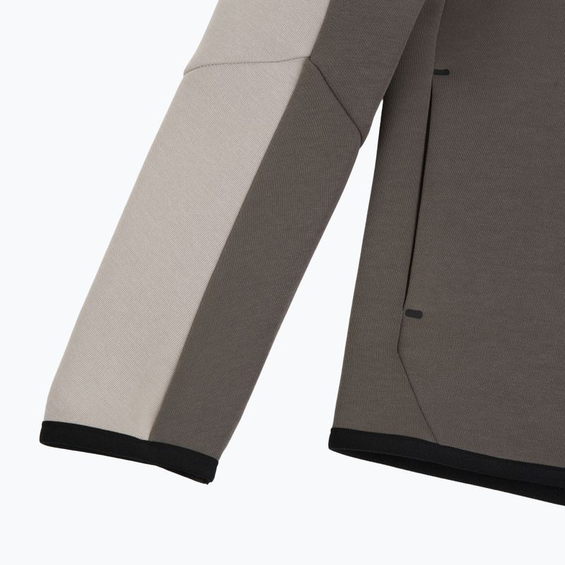 Bluză pentru copii Nike Sportswear Tech Fleece moon particle/cave stone/black/black 4