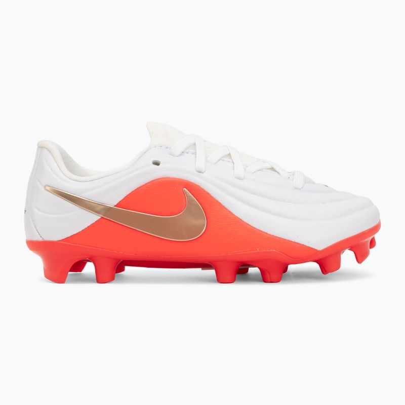 Încălțăminte de fotbal pentru copii Nike Jr. Tiempo Maestro Academy white/bright crimson/blur 2