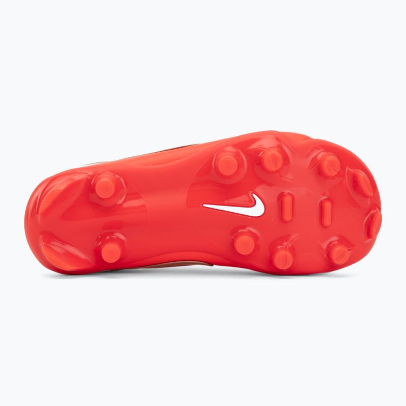 Încălțăminte de fotbal pentru copii Nike Jr. Tiempo Maestro Academy white/bright crimson/blur 4