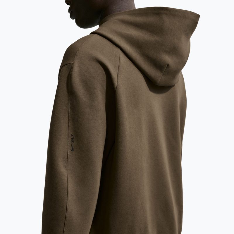 Bluză de antrenament pentru bărbați Nike 24.7 ImpossiblySoft Dark Hazel/Black/Velvet Brown 5