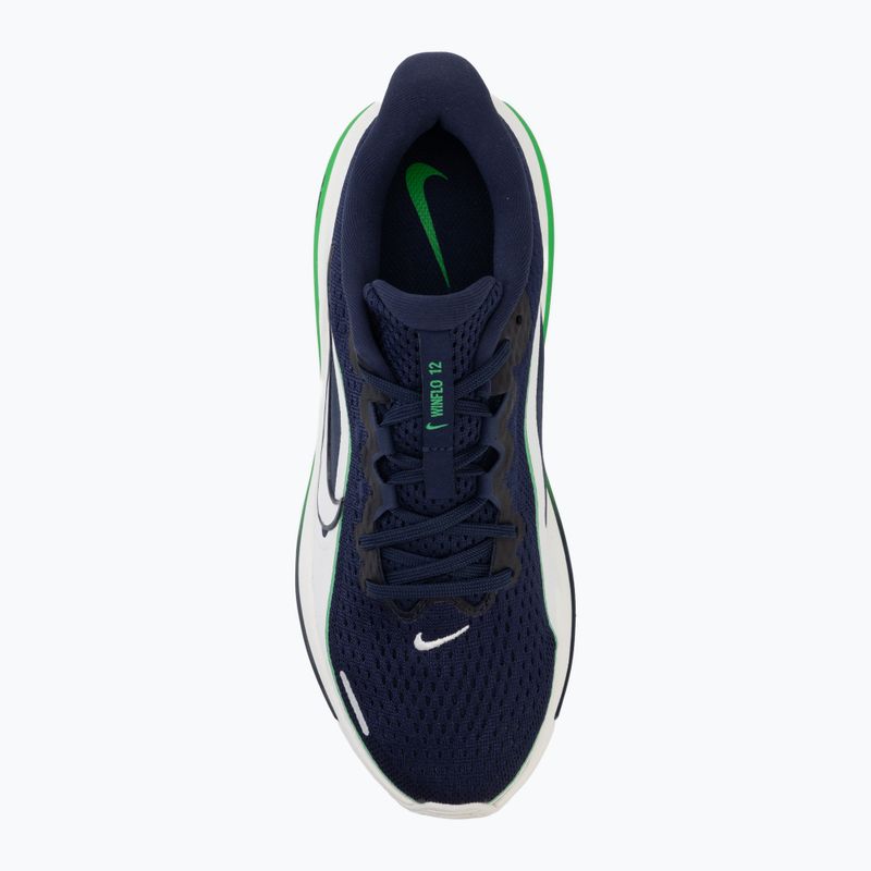 Pantofi de alergare Nike Winflo 12 midnight navy/green spark/summit white 5