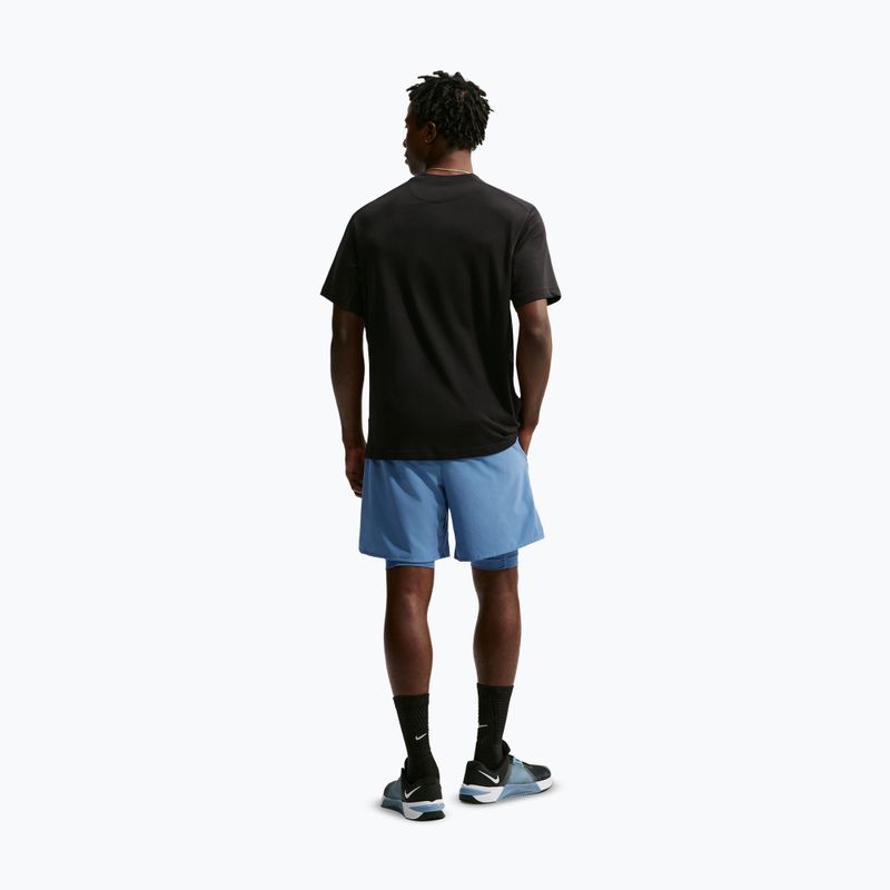Pantaloni scurți de antrenament pentru bărbați Nike Unlimited indigo storm/indigo storm/indigo storm 3