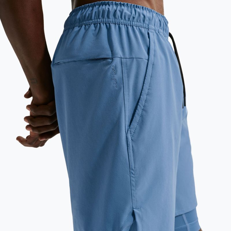 Pantaloni scurți de antrenament pentru bărbați Nike Unlimited indigo storm/indigo storm/indigo storm 5