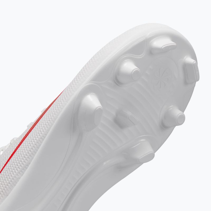 Încălțăminte de fotbal pentru copii Nike Jr. Mercurial Superfly 11 Club white/bright crimson/blur 5