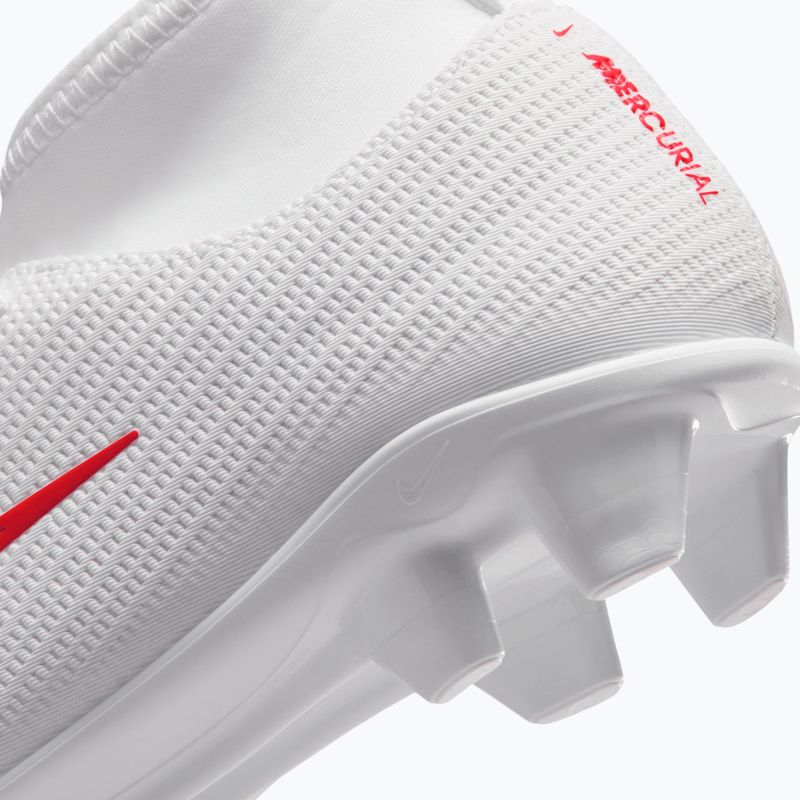 Încălțăminte de fotbal pentru copii Nike Jr. Mercurial Superfly 11 Club white/bright crimson/blur 7