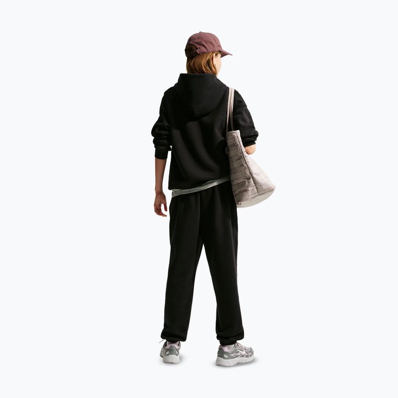 Bluză pentru copii Nike Sportswear Studio Fleece black/white 3