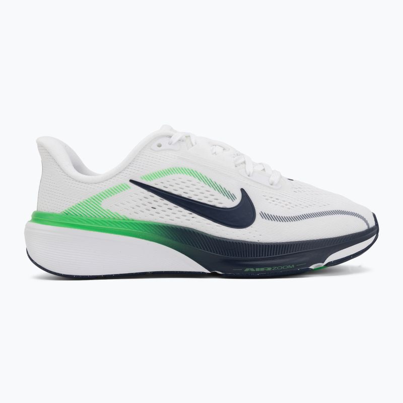 Pantofi de alergare Nike Pegasus 42 alb/verdele scânteietor/marină de miezul nopții 2