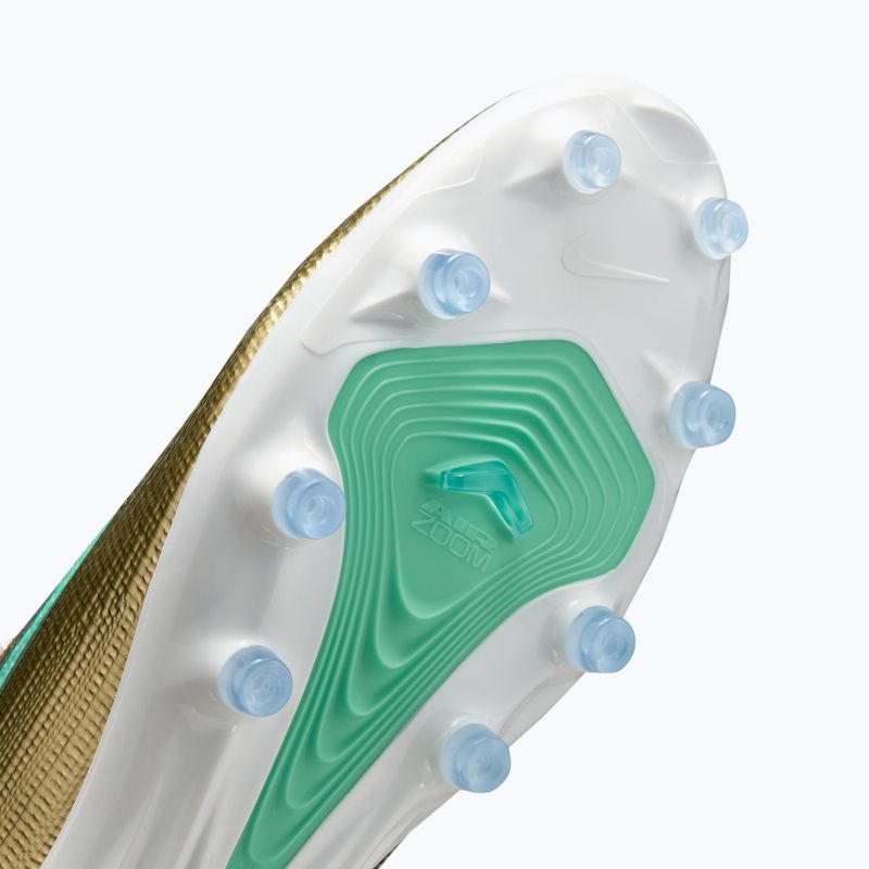 Încălțăminte de fotbal pentru bărbați Nike Mercurial Superfly 11 Pro "Kylian Mbappé" metallic gold/green glow 7