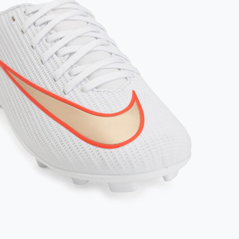 Încălțăminte de fotbal pentru copii Nike Jr. Mercurial Superfly 11 Club white/bright crimson/blur 7