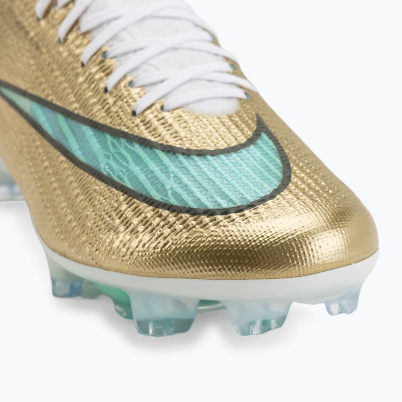 Încălțăminte de fotbal pentru bărbați Nike Mercurial Superfly 11 Elite "Kylian Mbappé" metallic gold/green glow 7
