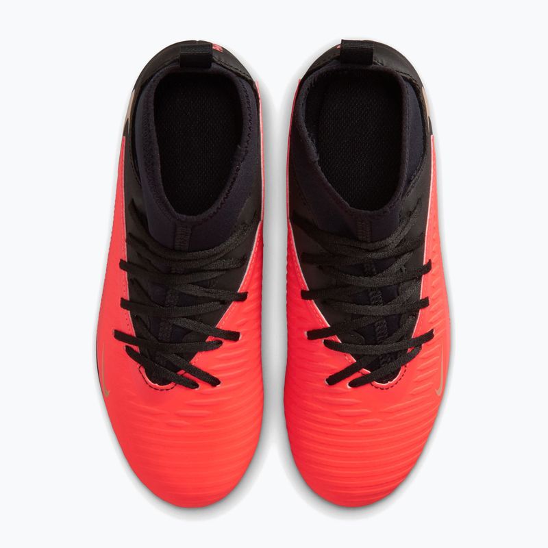 Încălțăminte de fotbal pentru bărbați Nike Jr. Phantom 6 High Club bright crimson/bright crimson/black 3