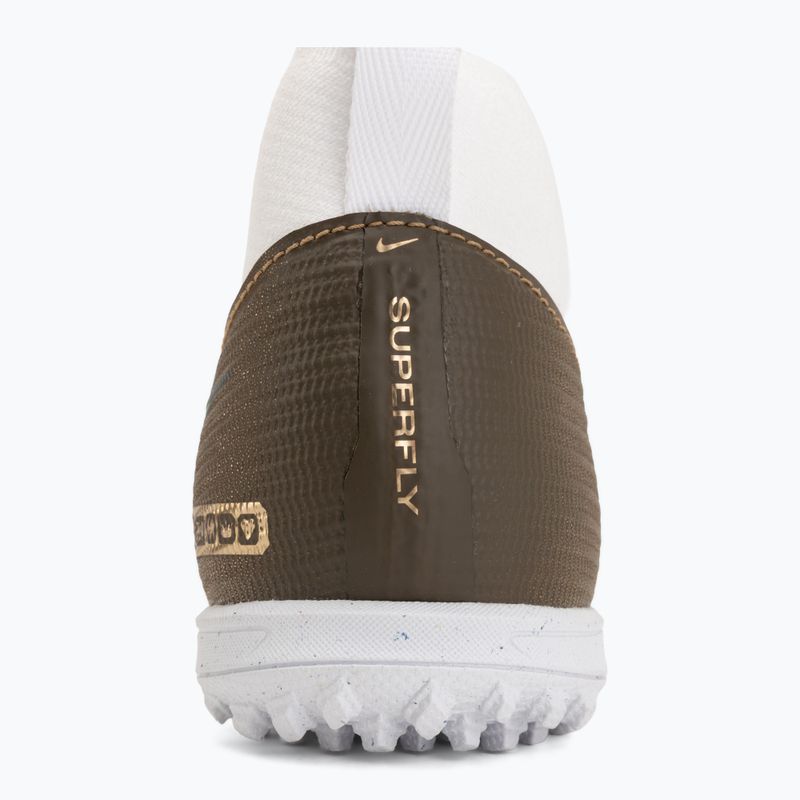 Încălțăminte de fotbal pentru copii Nike Jr. Mercurial Superfly 11 Academy "Kylian Mbappé" metallic gold/green glow 6