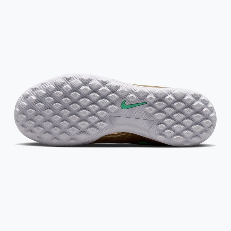 Încălțăminte de fotbal pentru copii Nike Jr. Mercurial Superfly 11 Academy "Kylian Mbappé" metallic gold/green glow 3