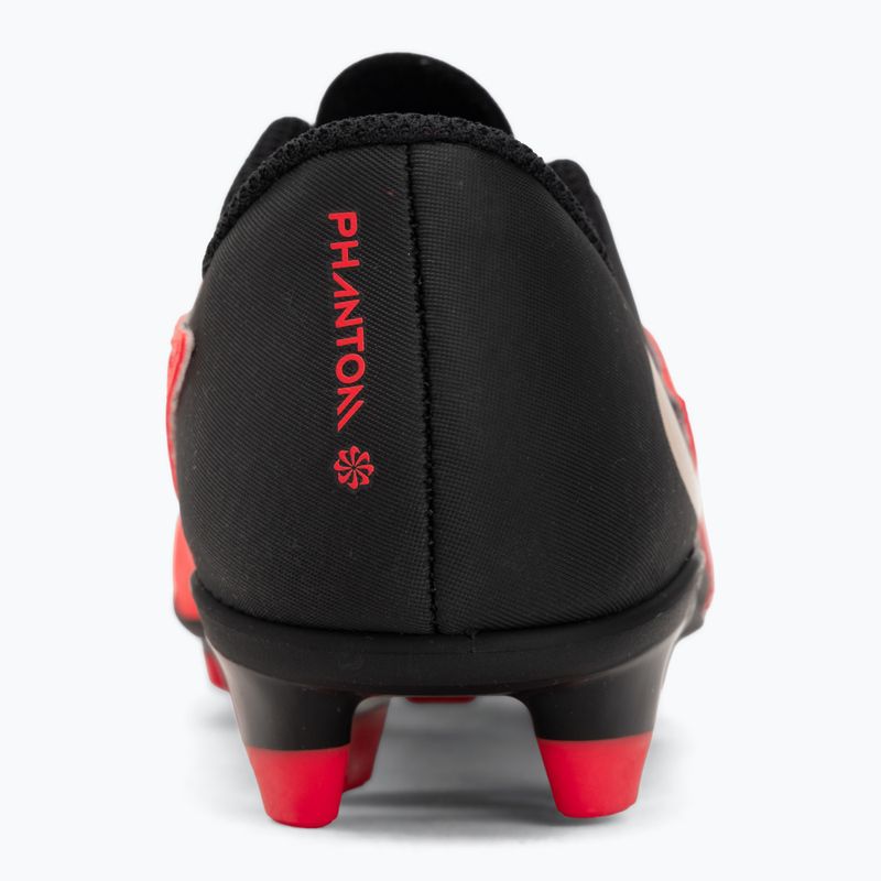 Încălțăminte de fotbal pentru copii Nike Jr. Phantom 6 Low Club bright crimson/bright crimson/black 6