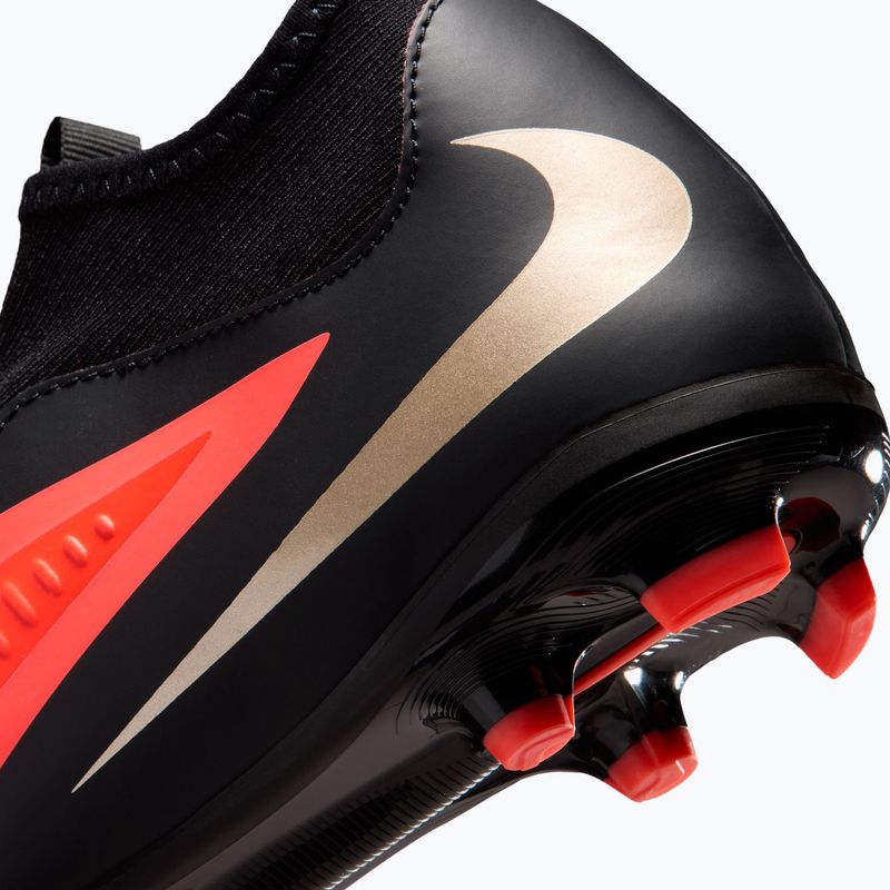 Încălțăminte de fotbal pentru copii Nike Jr. Phantom 6 High Academy Bright Crimson/Bright Crimson/Black 7