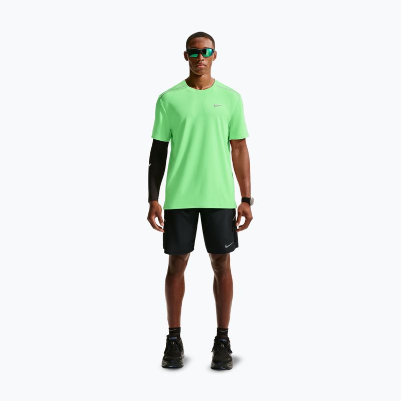 Tricou de alergare pentru bărbați Nike Miler Dri-Fit UV illusion green 2