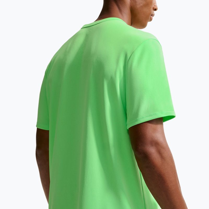 Tricou de alergare pentru bărbați Nike Miler Dri-Fit UV illusion green 5