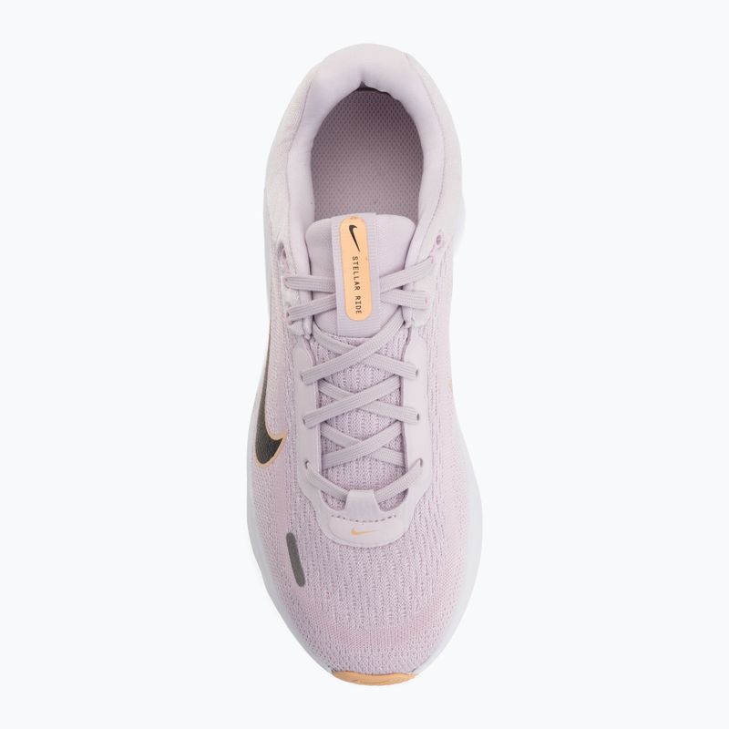 Încălțăminte de alergare pentru copii Nike Stellar Ride bleached lilac/pink foam/black 5
