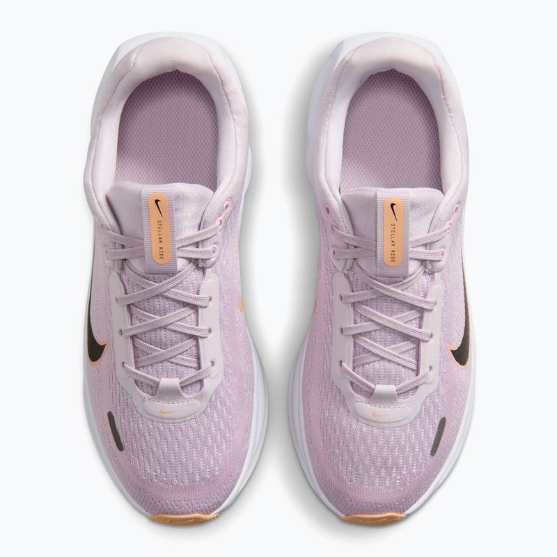 Încălțăminte de alergare pentru copii Nike Stellar Ride bleached lilac/pink foam/black 4