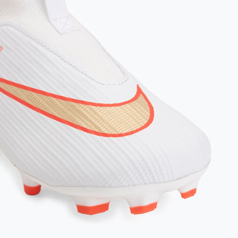 Încălțăminte de fotbal pentru copii Nike Jr. Mercurial Superfly 11 Academy white/bright crimson/blur 7