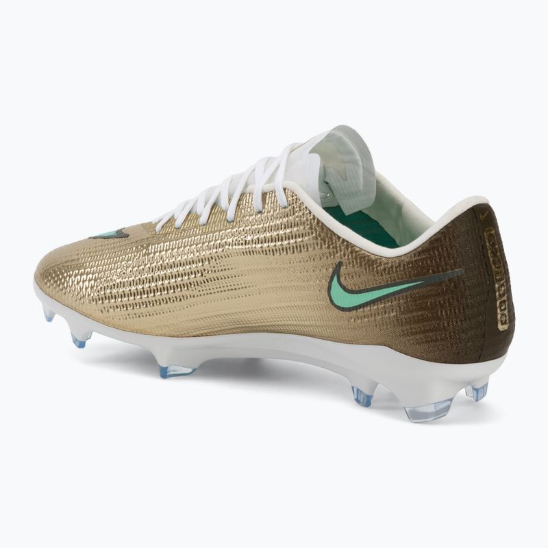 Încălțăminte de fotbal pentru bărbați Nike Mercurial Superfly 11 Pro "Kylian Mbappé" metallic gold/green glow 3
