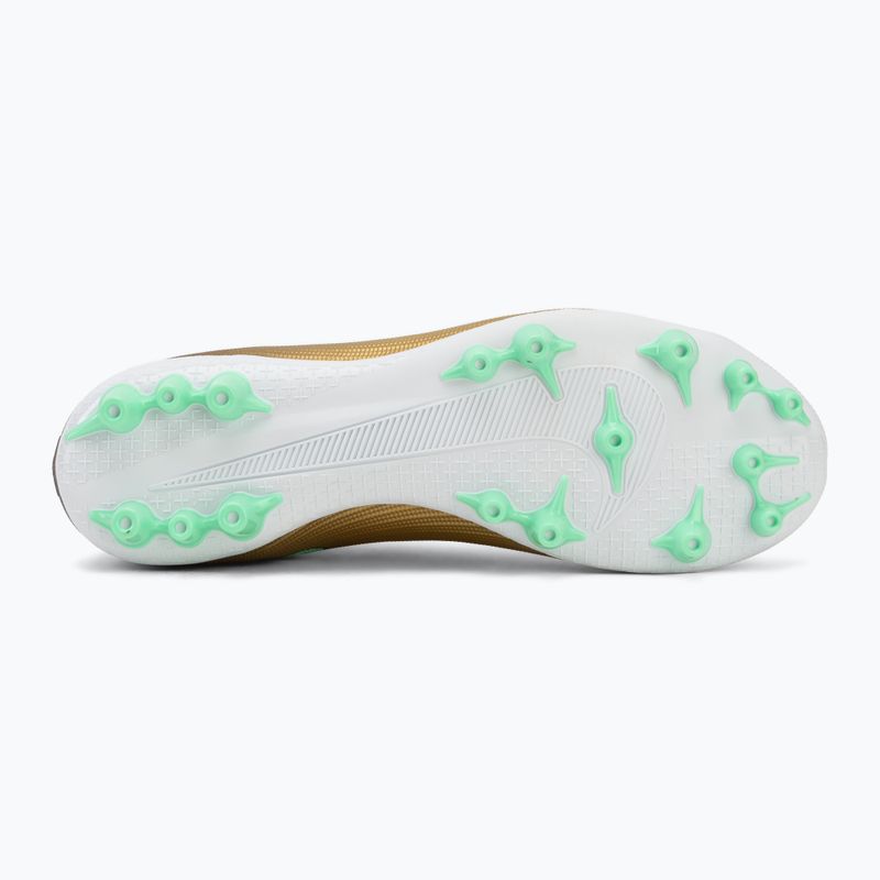 Încălțăminte de fotbal pentru bărbați Nike Mercurial Superfly 11 Academy "Kylian Mbappé" metallic gold/green glow 4