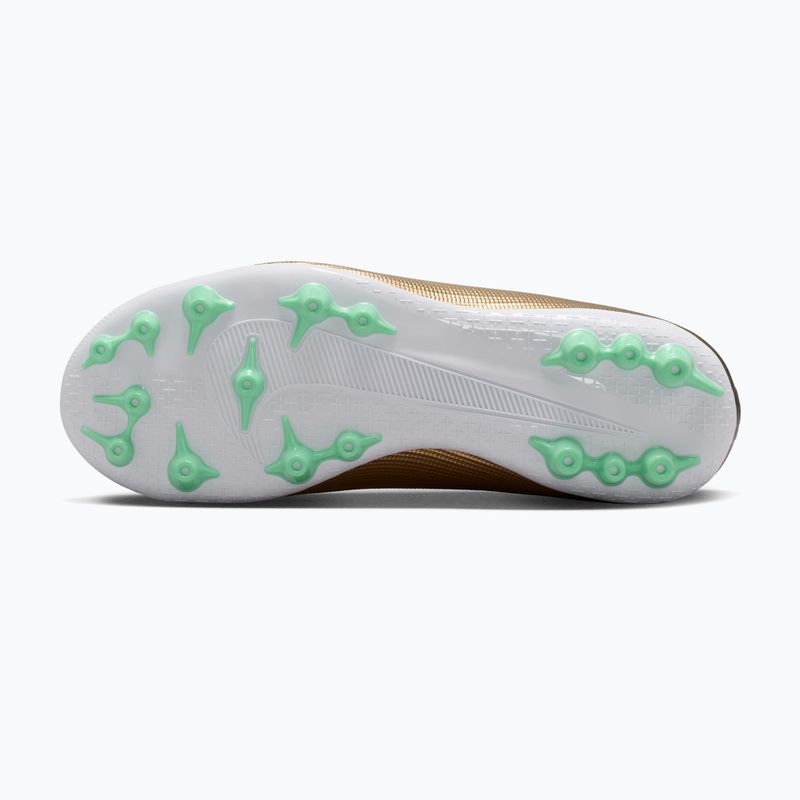 Încălțăminte de fotbal pentru copii Nike Jr. Mercurial Superfly 11 Academy "Kylian Mbappé" metallic gold/green glow 3