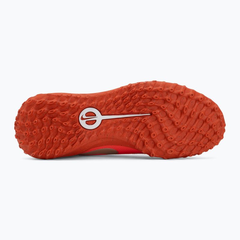 Încălțăminte de fotbal pentru copii Nike Jr. Tiempo Maestro Club White/Bright Crimson/Blur 4