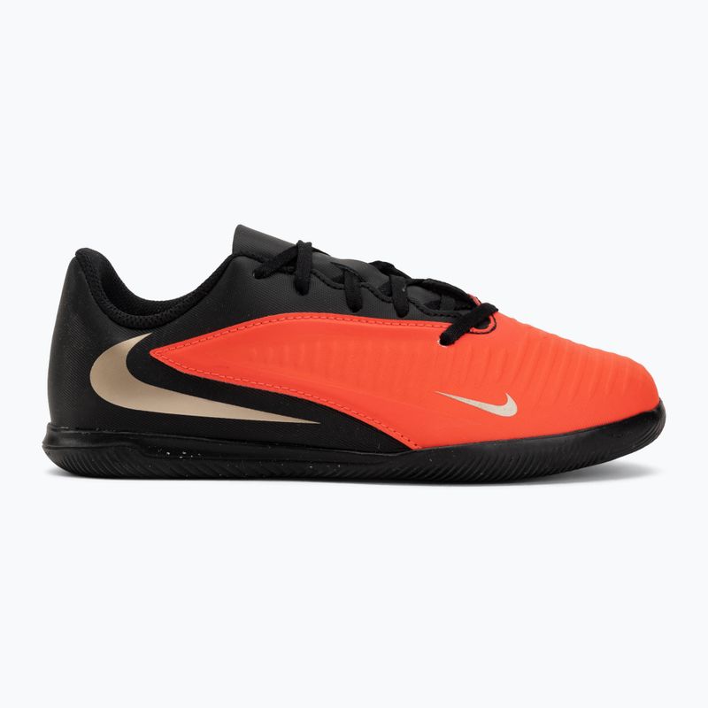 Încălțăminte de fotbal pentru copii Nike Jr. Phantom 6 Low Club Bright Crimson/Bright Crimson/Black 2