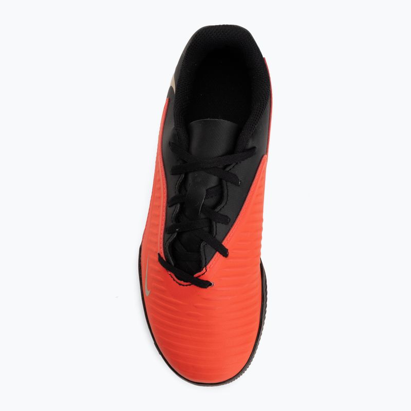 Încălțăminte de fotbal pentru copii Nike Jr. Phantom 6 Low Club Bright Crimson/Bright Crimson/Black 5