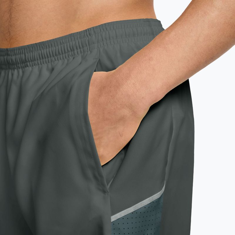 Pantaloni scurți pentru bărbați Nike Miler Dri-Fit Brief Lined 5" camo green/mineral slate 4